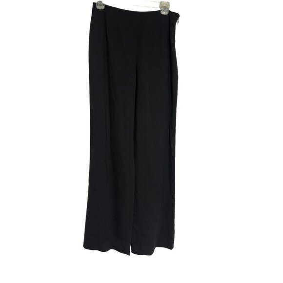 Brooks Brothers Women's Side Zip Silk Career Black Slacks Size 6 - Picture 4 of 10